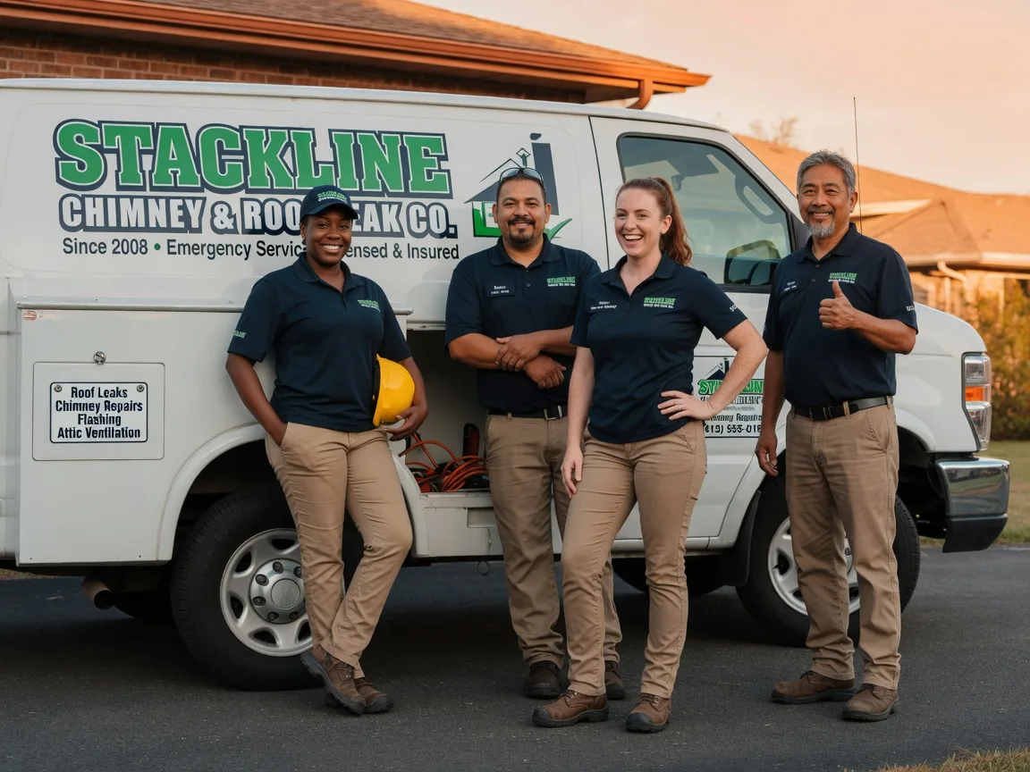 Chimney flashing repair company in Helenville, WI